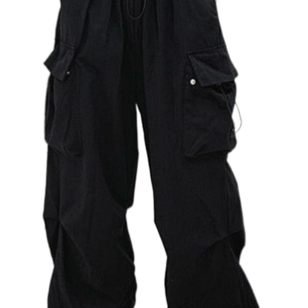 Pacsun Performance Stretch Cargo Pants Straight Fit Black Mens S